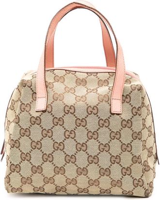 Gucci Pre-owned Gucci Mini GG Canvas Balthus Tofu Bag 124542 203437