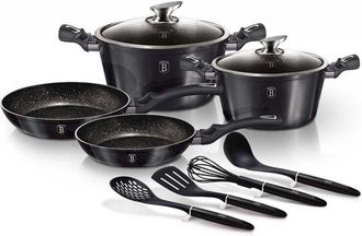 Berlinger Haus Juego De Bater&iacute;a De Cocina Berlingerhaus Bh-6917 Carbon Pro