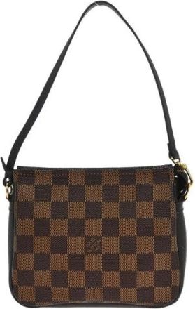 Louis Vuitton Pre-owned Canvas Schoudertas - Dames - Vintage Schoudertas - Bruin - ONE Size - Vintage