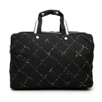 Chanel Pre-owned Nylon Weekend Bag - unisex - Chanel Vintage - Vintage Weekend Bags - Black - ONE SIZE - Pre-owned