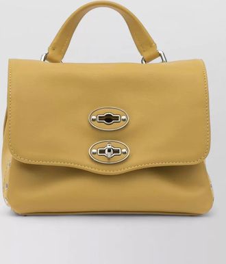 Zanellato crossbody bag adjustable strap metal hardware