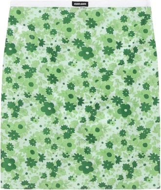 Miu Miu Gonna - Dames - Korte rokken - Groen - S - Rokken