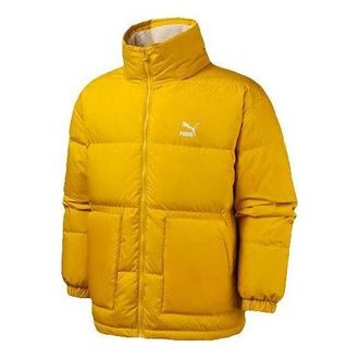 Puma Classics Down Jacket Yellow White 596548-20