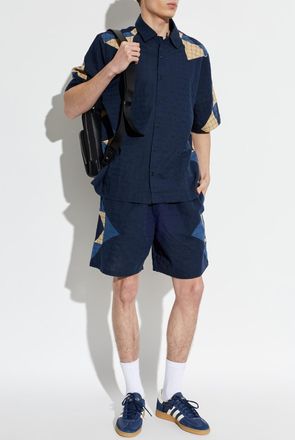 A.P.C. Shorts With Pockets, Mens, Navy Blue