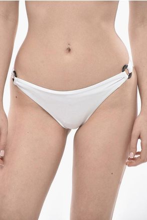 Dsquared2 Solid Bikini Briefs With Decorative Rings size 42