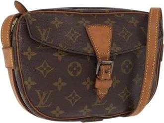 Louis Vuitton Pre-owned Canvas Cross Body Tas - Dames - Vintage Schoudertas - Bruin - ONE Size - Vintage