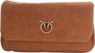 Pinko Soft Suede Baguette Shoulder Bag
