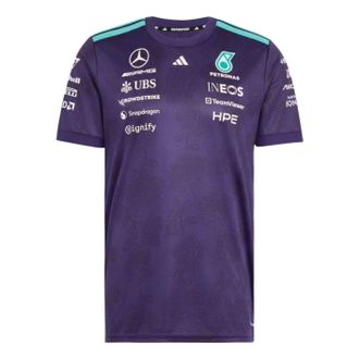 adidas x Mercedes AMG Petronas F1 Vanda Bloom Driver Jersey Asia Sizing Dark Purple KV4288