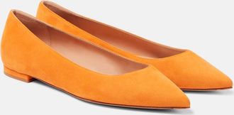 Gianvito Rossi Gianvito suede ballet flats