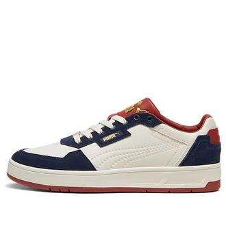 Puma Court Classic Lux SD White Navy 395087-05