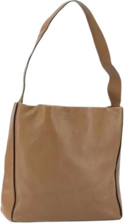 Prada Pre-owned Shoulder Bags, female, Brown, Size: ONE SIZE Pre-owned Vintage Shoulder Bag