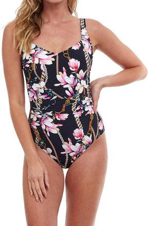 Gottex Square Neck One Piece Swimsuit In Got Amalfi Coast