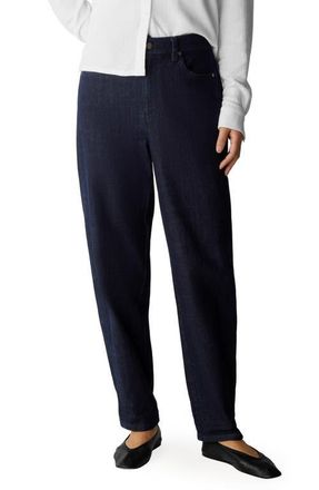 Eileen Fisher Ankle Lantern Jeans in Deep Indigo at Nordstrom, Size Xx-Small