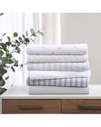 Tommy Bahama Cool Zone 100% Cotton Percale Cooling Sheet Set