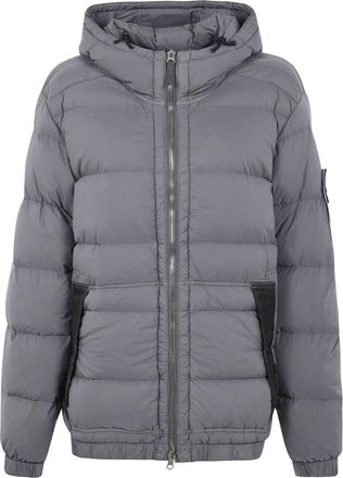 Stone Island Seamless Tunnel Nylon Down Tc Garment Dyed Bomber