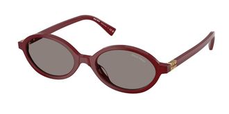 Miu Miu MU04ZSF Asian Fit 21I80Q Womens Sunglasses Burgundy Size 50