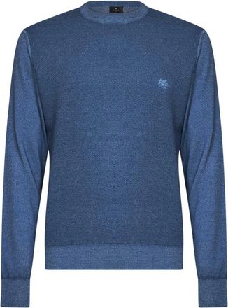 Etro Uomo, Maglie, Blu, XL, new