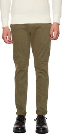 Dondup Mens Mod Gaubert Pants - Khaki Metal - Size 36 (Waist)