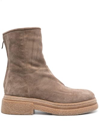 Alberto Gill suede ankle boots - Brown