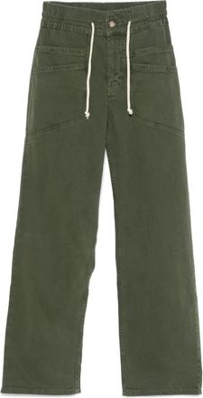 BA&SH Pantaloni dritti Fima - Verde