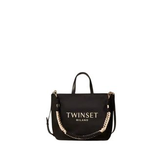 Twinset Donna, Borse, Nero, Taglia unica, new