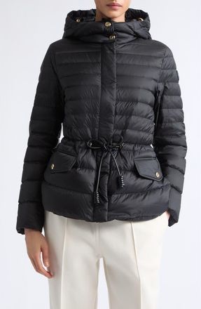 Moncler Raies Quilted Down Puffer Jacket in Black at Nordstrom, Size 2