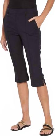 Lyssé Amanda Capri Pants In Black