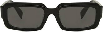 Prada Dark Grey Irregular Mens Sunglasses PR 27ZSF 16K08Z 55