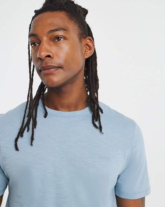 HUGO BOSS Cotton Slub T-Shirt
