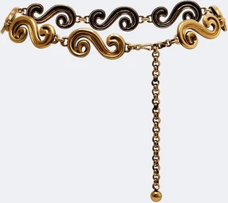 Etro Embellished chain belt