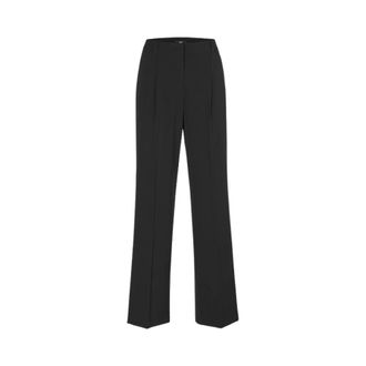 Riani Broeken, Dames, Zwart, XL, Polyester, Wide-Fit Broeken