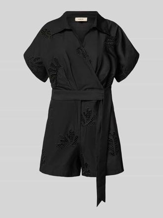 Suncoo Jumpsuit in Wickel-Optik Modell TRACY in Black, Gr&ouml;&szlig;e XL