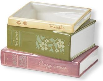 Tag Everyday Multi Book Stack Planter Earthenware with Silicone Plug 6.35x5x4.2 in in Green at Nordstrom