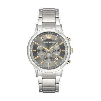 Emporio Armani Accessoires, Heren, Grijs, ONE Size, Ar 11047 Horloge