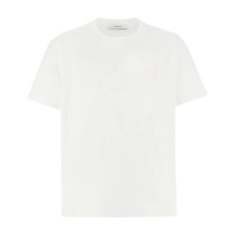 Givenchy T-Shirts, male, White, Size: S T-shirt in cotton with Paris gros grain