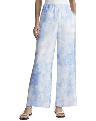 Lafayette 148 New York Riverside Silk Pant