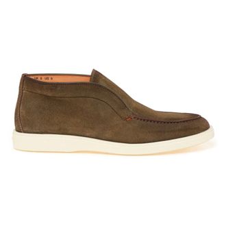 Santoni Ankle Boots, male, Green, 7 1/2 UK, Desert Boot