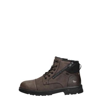 Mustang Veterschoenen Hoog - Heren - Veterlaarzen - Bruin - 48 EU - Schoenen