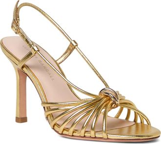 Loeffler Randall Mareka Slingback Sandal in Gold at Nordstrom, Size 11.5