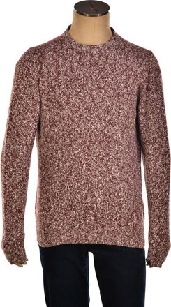Fedeli Wool-Cashmere Marled Crewneck Knit Sweater
