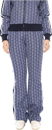 Lacoste Wide Broeken - Dames - Wijde Broeken - Blauw - S - Broeken