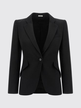 Alexander McQueen Jacket MCQUEEN Woman color Black