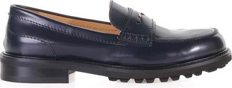Viola Ricci Blue Leather loafers