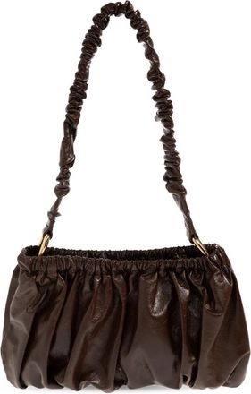Marni Lederen Tas - Dames - Schoudertassen - Bruin - ONE Size - Leer - Tassen