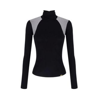 Elisabetta Franchi Dames, Tops, Zwart, Maat: M Jersey