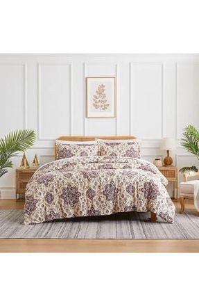 Southshore Fine Linens Persia Duvet Cover Set in Eggplant at Nordstrom Rack, Size Full/queen