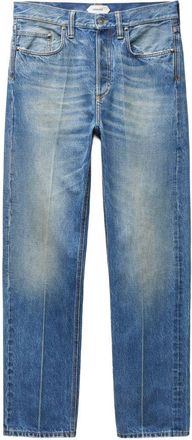 Versace Classic Straight-Leg Faded Jeans