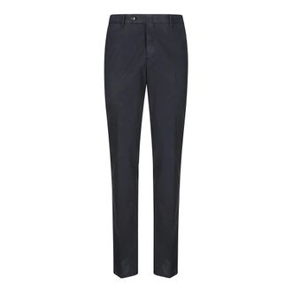 Pantaloni Torino Chinos, male, Blue, Size: 3XL Super Slim Trousers