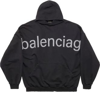 Balenciaga Felpa con cappuccio - Nero