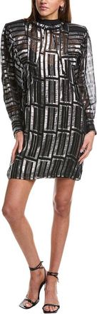 Iro Cat Silk-Blend Mini Dress